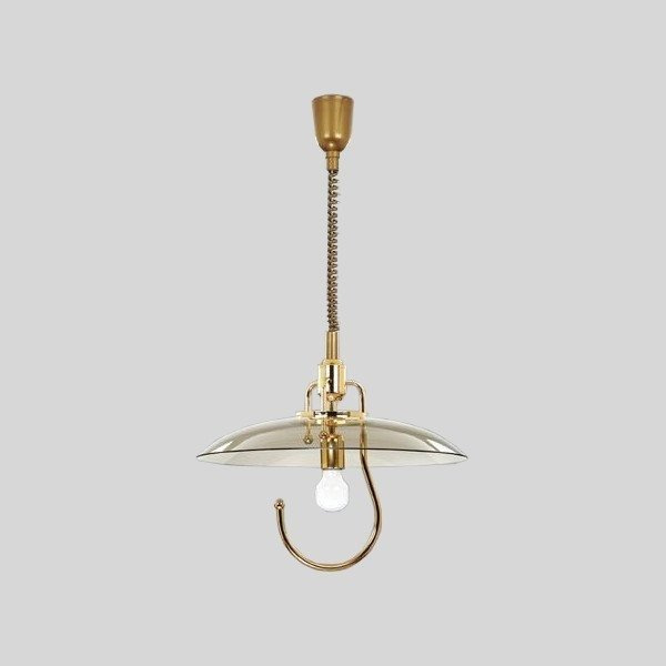 Nowoczesny lampa sufitowa HAK I złoty śr. 48cm