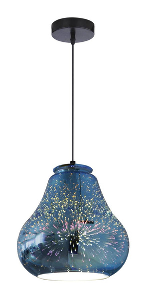 LAMPA SUFITOWA WISZĄCA CANDELLUX GALACTIC 31-56108  E27 3D