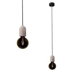 Betonowa lampa oprawka E27 TULUM CONCRETE