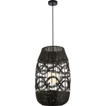 Lampa wisząca ARONA BLACK 1xE14 fi 400