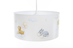 Lampa sufitowa dla dziecka Leśni Przyjaciele i Chmurki 50 cm