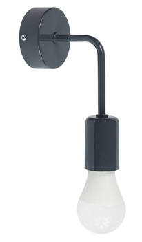 Kinkiet do pokoju dziecka grafitowy w stylu loft Vanessa