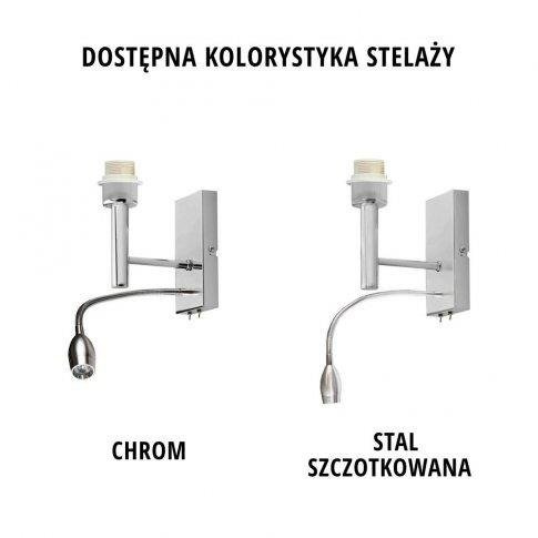 Oprawa ścienna FLORYDA z LED do pokoju dziecięcego