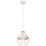 Lampa wisząca INDUSTRIALNA CLIFF WHITE 1xE27 MLP5518