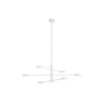 Plafon wewnętrzny do salonu ORBIT VI GX53 8W LED wys. 53-85cm | biały