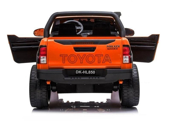 Auto na Akumulator Toyota Hilux  Pomarańczowy Lakierowany