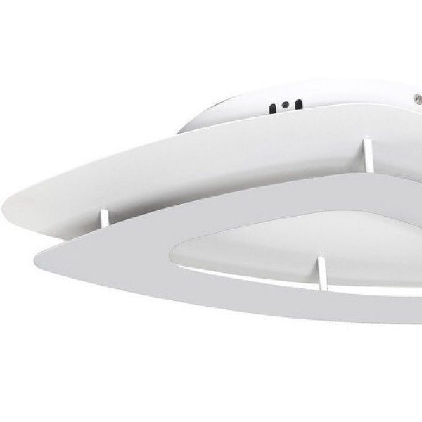 Lampa sufitowa MIRADA gray LED, szer 48 cm SZARA
