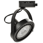 LUGAR BLACK track light 1xGU10 W Nowoczesnym stylu