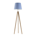 Designerska lampa dziecięca Świetlisty Stożek – miętowy abażur