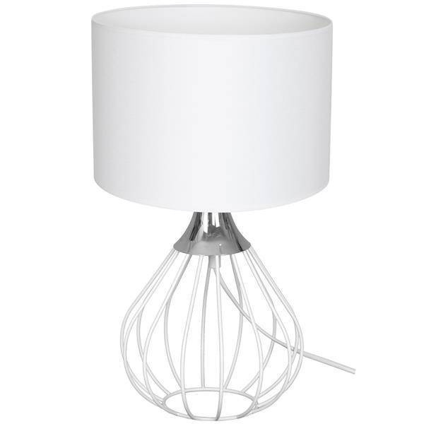 Lampa stołowa KANE WHITE 1xE27 MLP4802