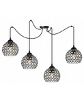 Nowoczesna Lampa wisząca typu Pająk Spider Crystal 3xE27 Led