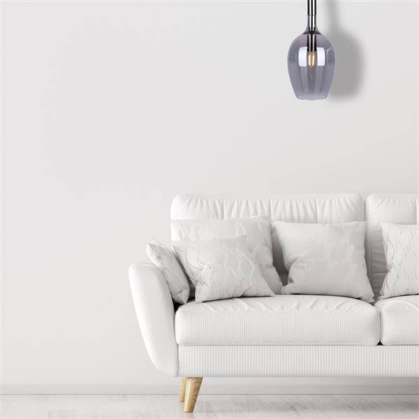 Stylowa lampa wisząca TANGO SMOKED ML6165
