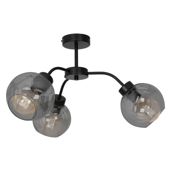 Lampa sufitowa żyrandol SOFIA SMOKED MLP6594