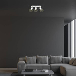 Lampa sufitowa DANTE, MLP7252, biały/złoty, 3x8W LED GU10
