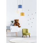Lampa wisząca do pokoju dziecięcego miętowa Pueblo 