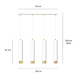 KIBO 4 WH/GOLD