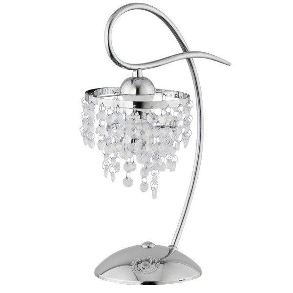 Lampa stołowa z kryształkami DIANA I