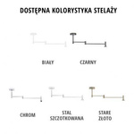 Nowoczesny plafon HARBIN GOLD