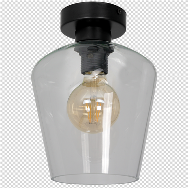 Nowoczesna lampa sufitowa plafon SANTIAGO CLEAR MLP6602