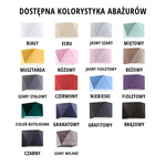 Lampa do pokoju dziewczynki różowe abażury Astir 