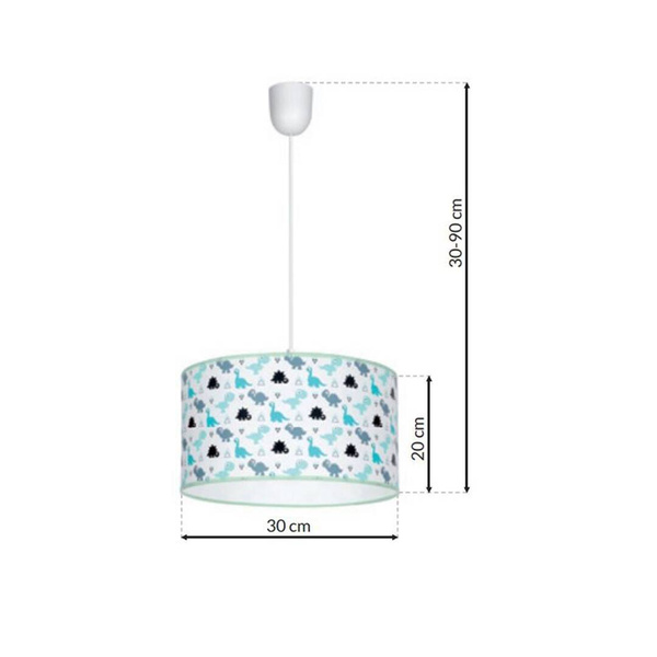 Lampa wisząca DINO 1xE27 MLP4951