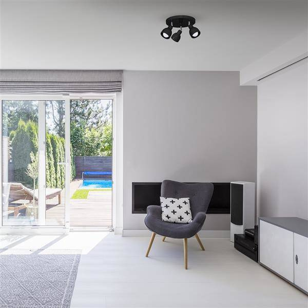 Lampa sufitowa PIK BLACK 3xE27 MLP9687