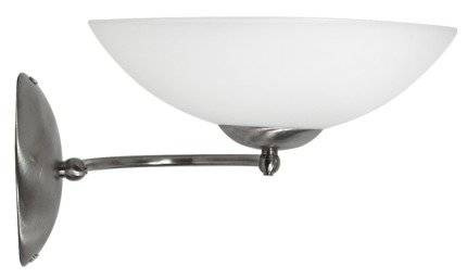 Kinkiet LIDO 21-72194 satyna/biały 1x60W E27