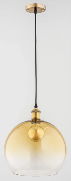 Lampa wisząca ALFA BETA ŻÓŁTA 1xE27 30cm | 61096