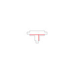 Łącznik CTLS RECESSED POWER T CONNECTOR LEFT -2 T-L2 8240