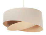 Lampa w stylu Boho asymetryczna kremowo- beżowa 