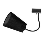 Kinkiet / sufitowa FLEX SHADE BLACK I czarny abażur