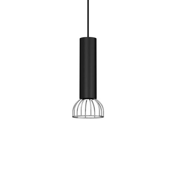 Lampa Wisząca DANTE, MLP7359, czarny/chrom, 1x8W LED GU10