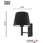 Lampa ścienna IZMIR do pokoju dziecięcego
