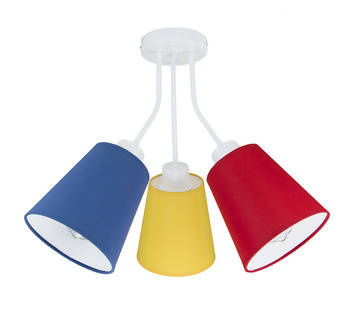 Lampa sufitowa do pokoju dziecięcego kolorowa Bloom 3