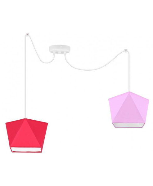 Lampa do pokoju dziecięcego typu pająk, kolorowa Diament 
