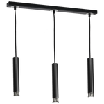 Nowoczesna lampa wisząca DANI BLACK/CHROME 3xGU10 MLP6232