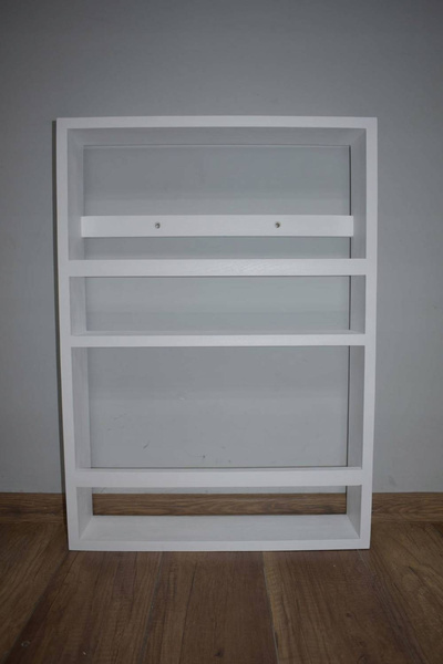 Regał do pokoju dziecka drewniany półka modułowa biała   