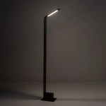 Zewnętrzna Lampa stojąca SLIM LED 7W 3000K 450lm wys.80cm szer.15cm IP54 | Czarny 11540