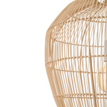Lampa wisząca HAITI S śr. 43cm E27 | naturalne drewno/biały