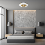 Plafoniera LED ARIA GOLD 38W z wentylatorem