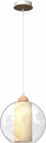 Lampa wisząca TELA 1xE27 fi25