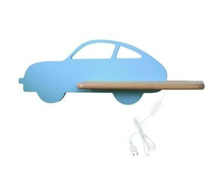 Lampka półeczka 5W LED 4000K IQ Kids Car niebieski 21-85085
