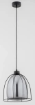 Lampa wisząca ALFA MARX CZARNA 1xE27 24cm | 61242