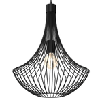 Lampa wisząca CESTA, MLP8670, czarna, 1x60W E27