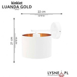 Kinkiet LUANDA GOLD