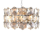 Lampa wisząca żyrandol glamour AUSTIN CHROME ML5989