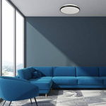 Plafon TERMA BLACK 18W LED Ø280 mm ML6402