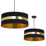 Lampa wisząca PALMIRA BLACK / GOLD 1xE27 60W MLP6318
