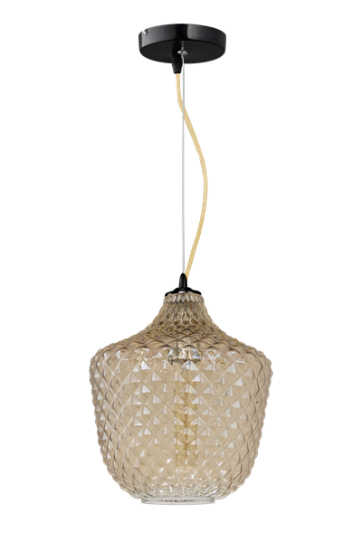 Lampa wisząca ORLANDO bursztynowy ML5550