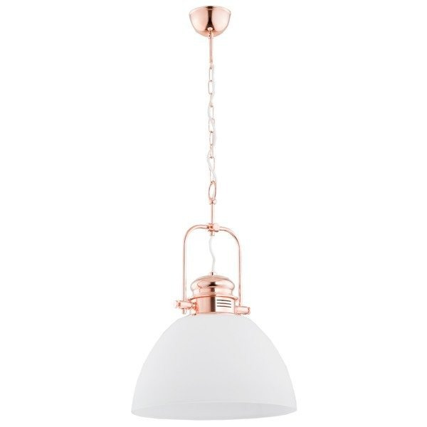 Lampa wisząca nad stół Inez Copper śr. 39cm
